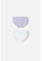 Pack X2 Panties De Stitch Rosado Y Morado Para Niña 2T A 5T 2T de Disney