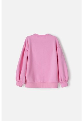 Buzo De Lilo Y Stitch Rosado De Cuello Redondo Para Niña 4