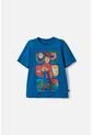 Camiseta De Toy Story Manga Corta Azul Para Niño 10 de Disney