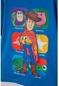 Camiseta De Toy Story Manga Corta Azul Para Niño 10 de Disney