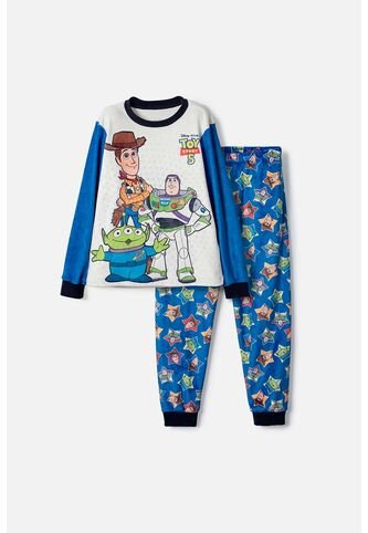 Pijama De Toy Story Con Pantalón Largo Multicolor Para Niño 10 Disney