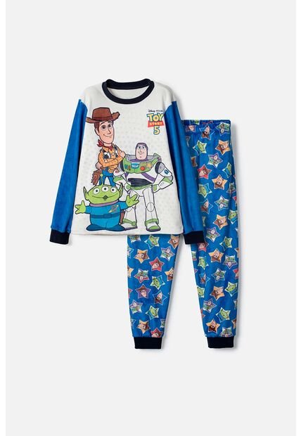 Pijama De Toy Story Con Pantalón Largo Multicolor Para Niño 10