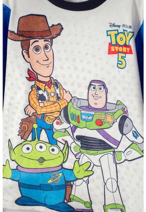 Pijama De Toy Story Con Pantalón Largo Multicolor Para Niño 10