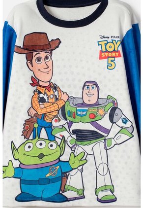 Pijama De Toy Story Con Pantalón Largo Multicolor Para Niño 10
