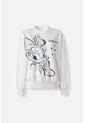 Buzo De Daisy Marfil De Diseño Cerrado Para Mujer XS de Disney