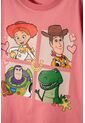 Camiseta De Toy Story Manga Corta Rosada Para Niña 3T A 6T 5T de Disney