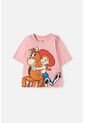 Camiseta De Toy Story Manga Corta Palo De Rosa Para Niña 10 de Disney