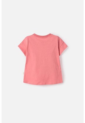 Camiseta De Toy Story Manga Corta Rosada Para Niña 3T A 6T 5T