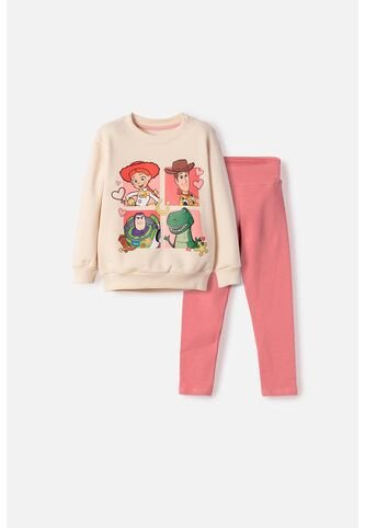 Conjunto De Toy Story Con Buzo Multicolor Para Niña 3T A 6T 3T Disney