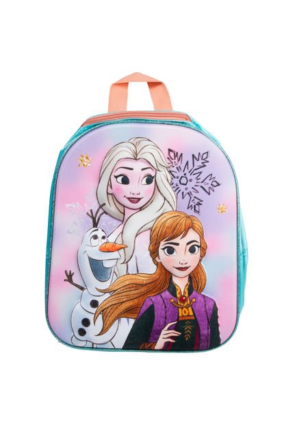 Mochila Con Diseño De Frozen Para Niña Multicolor Disney 200604