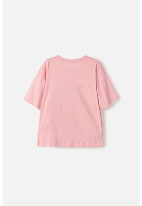 Camiseta De Toy Story Manga Corta Palo De Rosa Para Niña 10