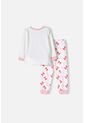 Pijama De Minnie Mouse Pantalón Largo Para Niña 2T A 5T 3T de Disney