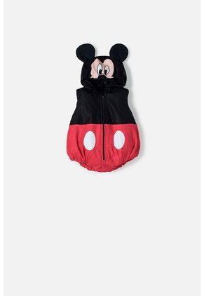 Conjunto De Mickey Mouse X3 Prendas Negro Para Bebé Niño 6-9