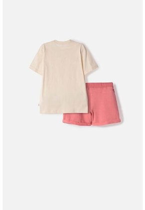 Conjunto De Toy Story Con Short Almendra Para Niña 8