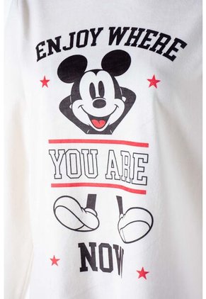 Pijama De Mickey Mouse Con Pantalon Largo Para Mujer S