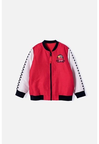 Chaqueta De Cars Con Cierre Roja Y Blanca Para Niño 5T Disney