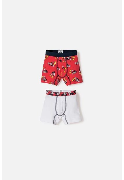 Pack X2 Boxer De Mickey Mouse Multicolor Para Niño 2T A 6T 2T