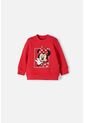 Buzo Minnie Mouse Cerrado Rojo Para Bebé Niña 12-18 de Disney