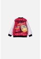 Chaqueta De Cars Con Cierre Roja Y Blanca Para Niño 5T de Disney