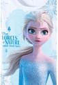 Camiseta De Frozen Manga Corta Blanca Y Azul Para Niña 8 de Disney