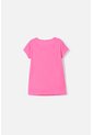 Camiseta De Mickey Mouse Manga Corta Rosada Para Niña 10 de Disney