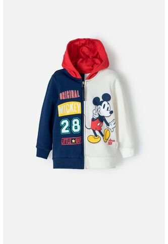 Buzo De Mickey Mouse Con Capucha Multicolor Para Niño 2T A 5T 4T Disney