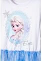Vestido De Frozen Con Tull Blanco Para Niña 2T A 6T 4T de Disney