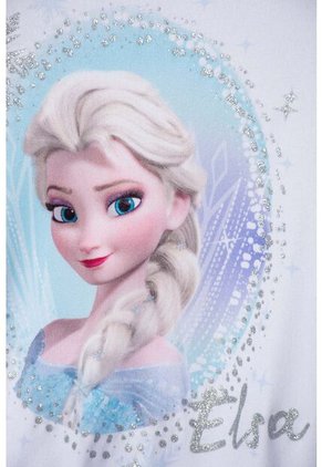 Vestido De Frozen Con Tull Blanco Para Niña 2T A 6T 4T