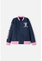 Chaqueta De Minnie Mouse Azul Con Ajuste De Cierre Para Niña 4 de Disney