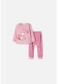Pijama De Winnie The Pooh Pantalón Largo Rosado Para Bebé Niña 12-18 de Disney