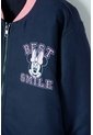 Chaqueta De Minnie Mouse Azul Con Ajuste De Cierre Para Niña 4 de Disney