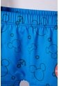 Conjunto De Baño De Mickey Mouse Azul Manga Larga Para Bebé Niño 6-9 de Disney
