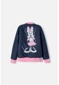Chaqueta De Minnie Mouse Azul Con Ajuste De Cierre Para Niña 4 de Disney