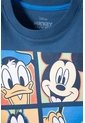 Camiseta De Mickey Mouse Azul Manga Larga Para Niño 2T A 5T 3T de Disney