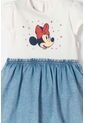 Vestido De Minnie Mouse Marfil Para Bebé Niña 12-18 de Disney