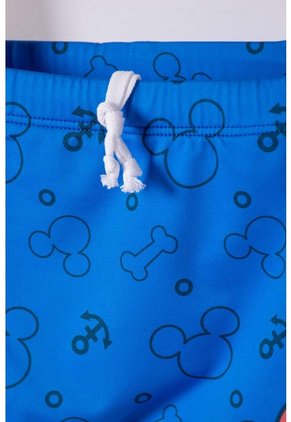 Conjunto De Baño De Mickey Mouse Azul Manga Larga Para Niño 2T A 5T 3T
