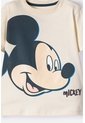 Camiseta De Mickey Mouse Marfil Oscuro Manga Larga Para Niño 2T A 5T 3T de Disney
