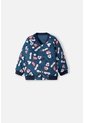 Chaqueta De Mickey Mouse Con Cierre Azul Para Bebé Niño 9-12 de Disney