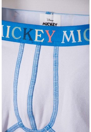 Pack X2 Bóxer De Mickey Mouse Blanco Y Marfil Oscuro Para Niño 2T A 5T 3T