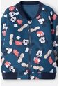 Chaqueta De Mickey Mouse Con Cierre Azul Para Bebé Niño 9-12 de Disney