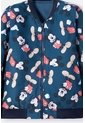 Chaqueta De Mickey Mouse Azul Oscura Con Estampado Allover Para Niño 2T A 5T 2T de Disney