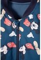 Chaqueta De Mickey Mouse Con Cierre Azul Para Bebé Niño 9-12 de Disney