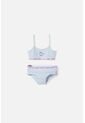 Conjunto De Top Y Panty De Stitch Azul Cielo Para Niña 12 de Disney