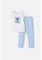 Pijama De Stitch Con Pantalón Multicolor Para Niña 8 de Disney