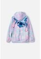 Buzo De Stitch Abierto Multicolor Para Niña 10 de Disney