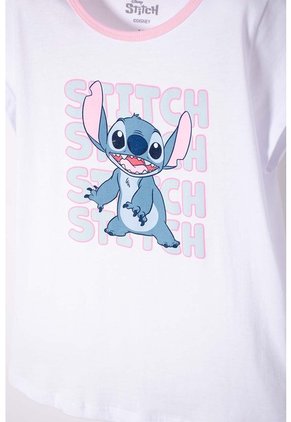 Pijama De Stitch Con Pantalón Multicolor Para Niña 8