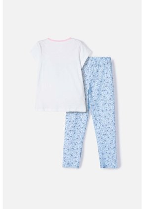 Pijama De Stitch Con Pantalón Multicolor Para Niña 8