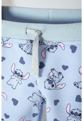 Conjunto De Stitch Pantalón Largo Azul Para Niña 2T A 5T 5T