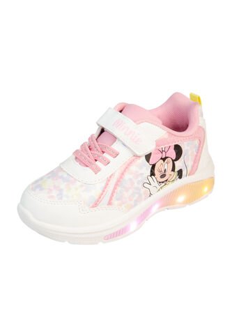 Zapatos Deportivos Con Diseño De Minnie Para Niña Pequeña Blanco Disney 201083 Disney