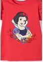 Camiseta De Blancanieves Roja Con Bolero En Manga Para Niña 2T A 5T 2T de Disney